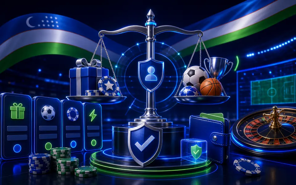 1xBet Bonuslari Bo'yicha Xulosa uchun 1xBet O'zbekiston vizuali