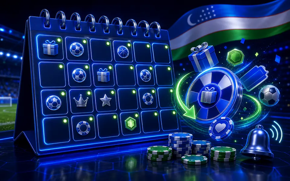 Haftalik keshbek 1xBet O'zbekiston banneri