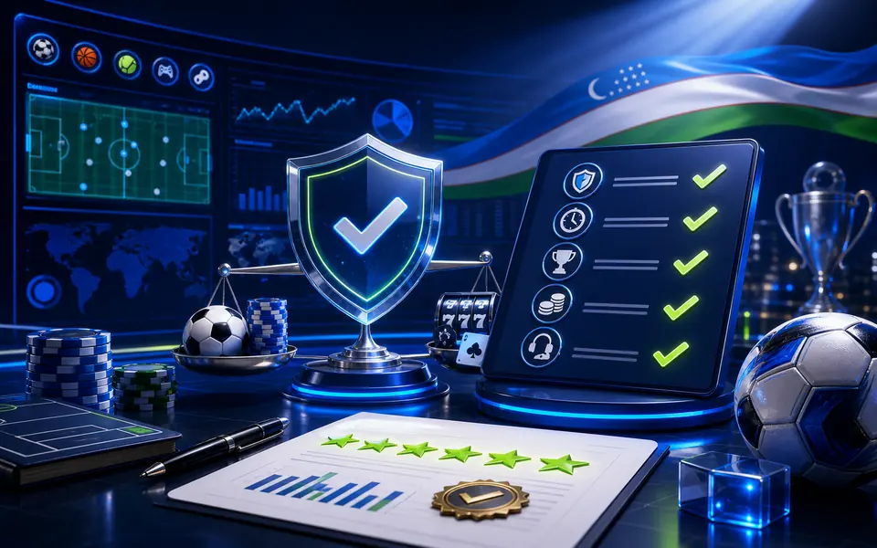 Yakuniy Ekspert Bahosi uchun 1xBet O'zbekiston vizuali