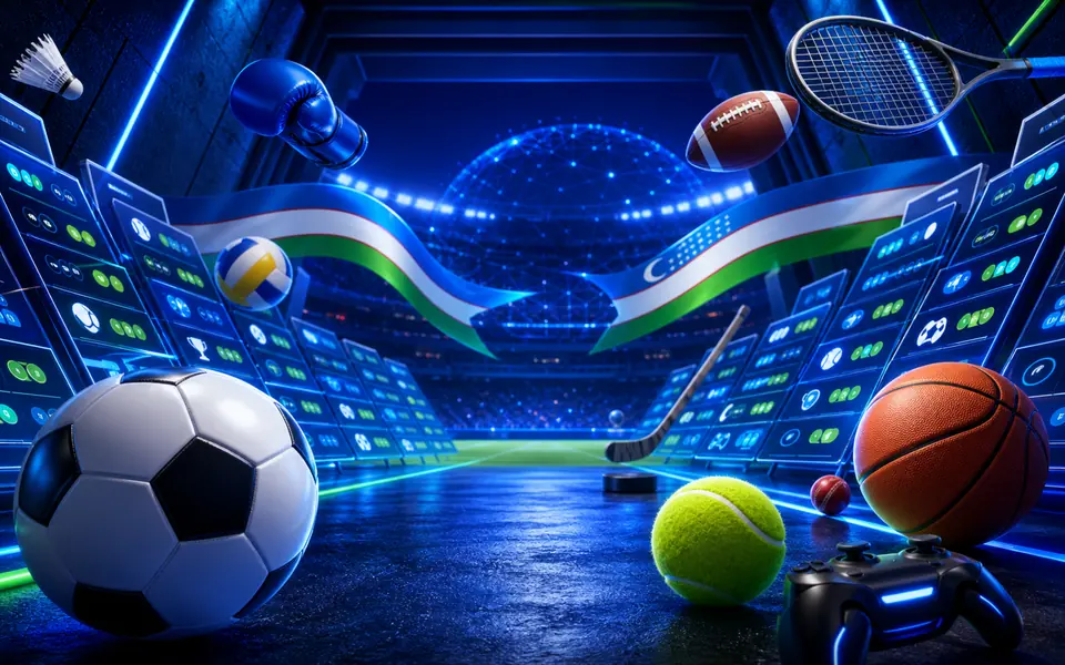 Sport Tikish Qamrovi va Bozor Chuqurligi uchun 1xBet O'zbekiston vizuali