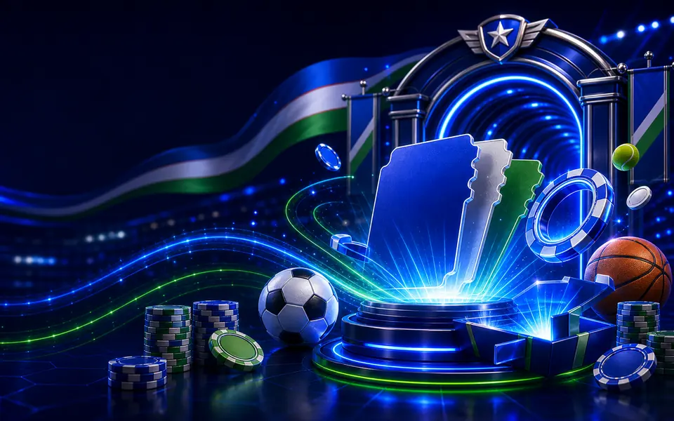 Xush kelibsiz paketi 1xBet O'zbekiston banneri